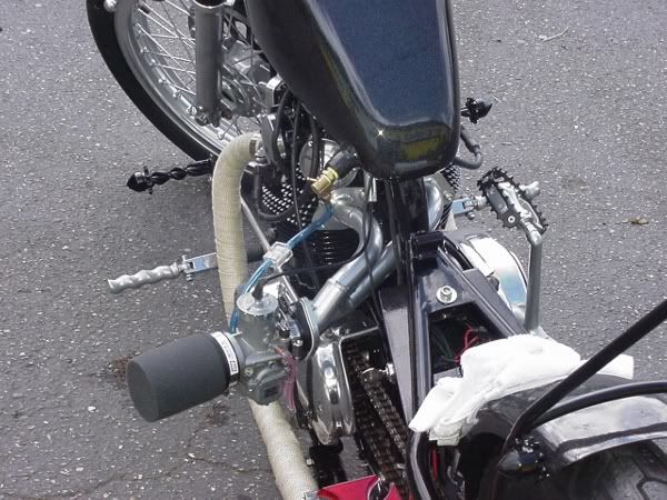 xs650 2 into 1 intake